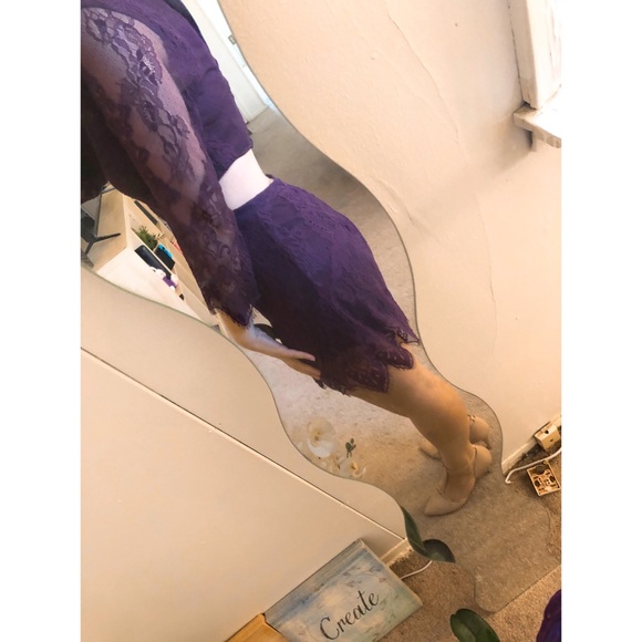 💜 Purple Lace Romper 💜 - Picture 5 of 9